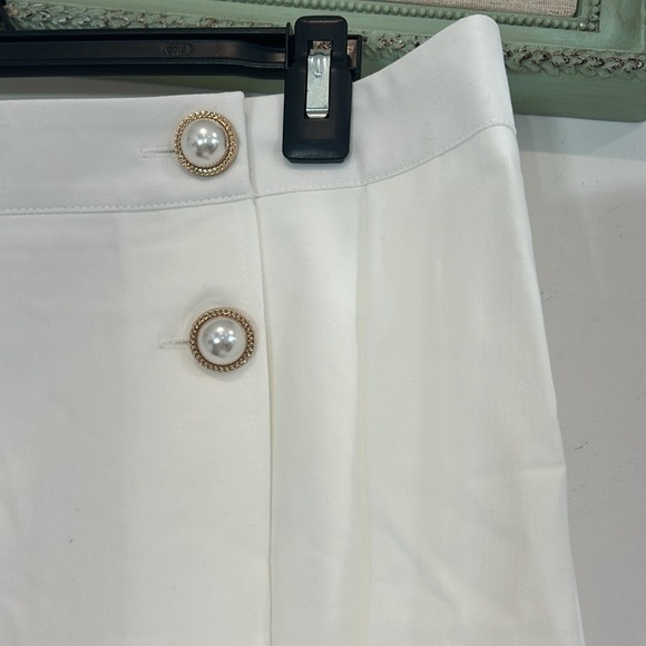 SUGAR THRILLZ ALWAYS AN ACADEMIC WHITE PLEATED MINI SKIRT PLUS SIZE 1X NWT - Picture 2 of 6